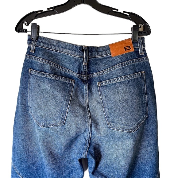 EB Denim Frederic Barrel Jeans Wide-Leg High-Rise Blue Dream 29 EUC - Picture 9 of 10